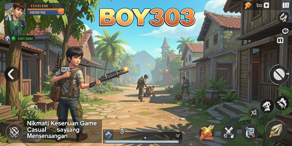 Screenshot menunjukkan gameplay seru dan menarik di BOY303.