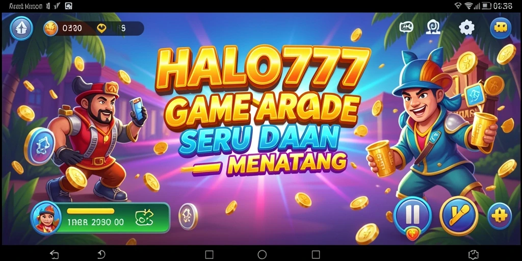 Tampilan menarik dari gameplay HALO777 yang penuh aksi.
