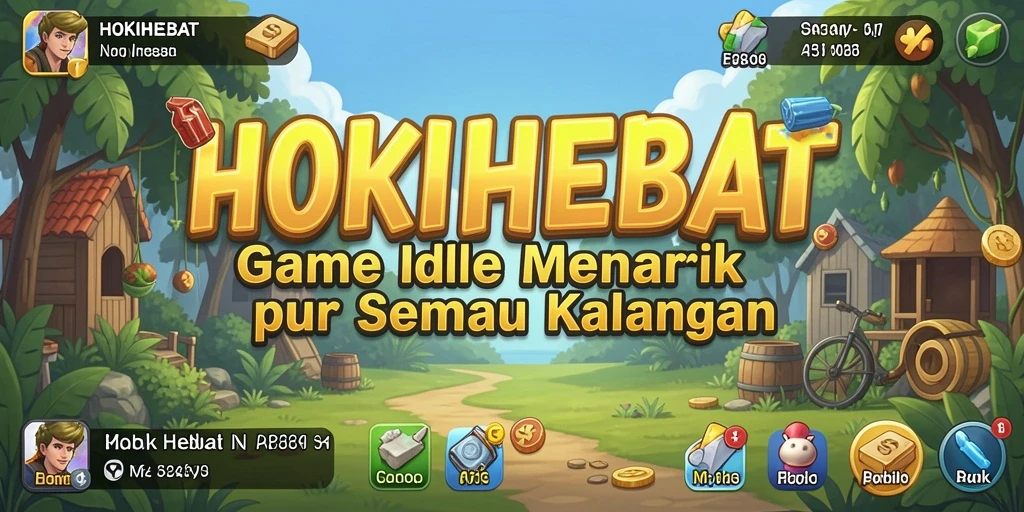 Tampilan gameplay HOKIHEBAT yang mengasyikkan dan menawan.
