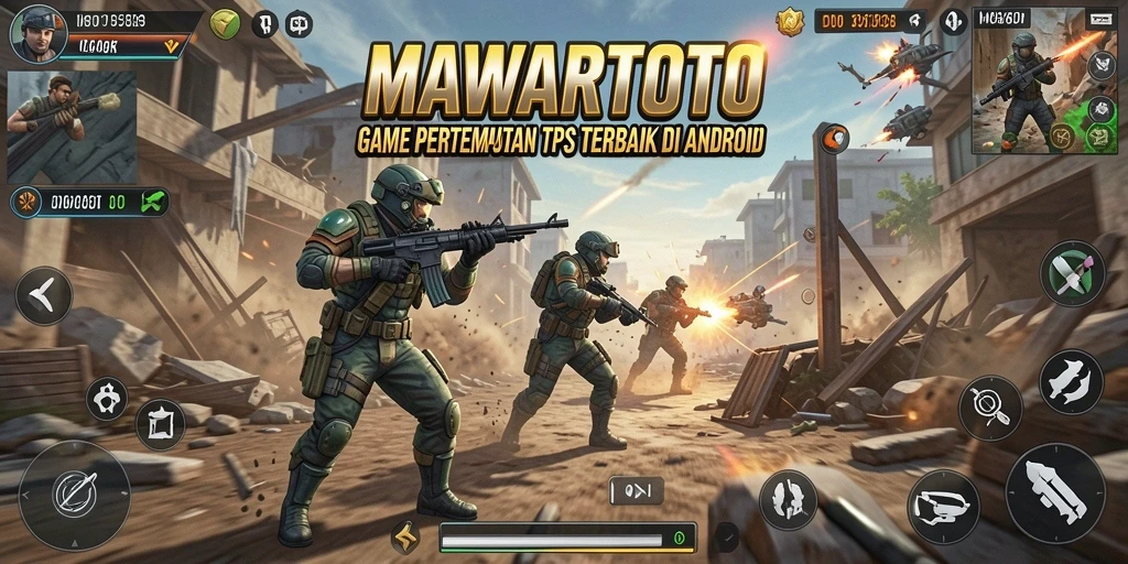 Screenshot gameplay MAWARTOTO dengan aksi pertempuran yang mendebarkan.