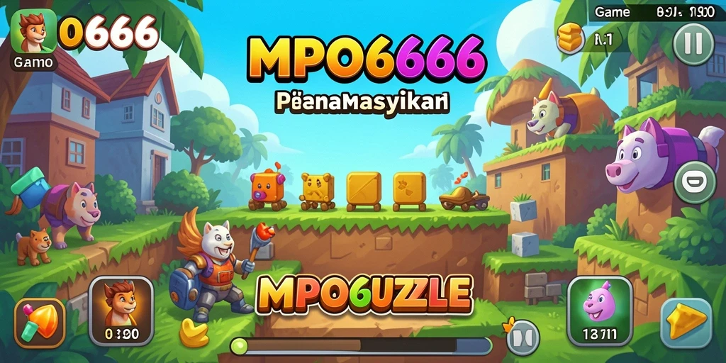Tampilan gameplay MPO666 yang menawan dan penuh tantangan.